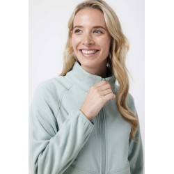 Micro fleece bunda na zip Iqoniq Talung z rec. polyesteru