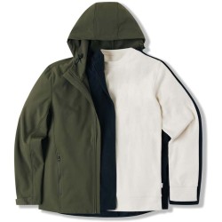 Pile fleece bunda Iqoniq Diran z recykl. polyesteru