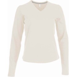 Dámské tričko dl.rukáv V-neck