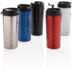 Termohrnek v geometrickém stylu