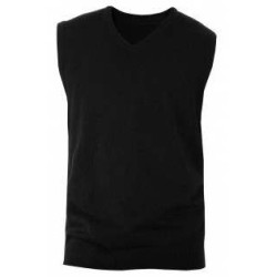 Pánská pletená vesta s výstřihem do V