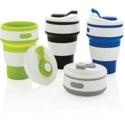 Skládací silikonový hrnek