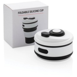 Skládací silikonový hrnek