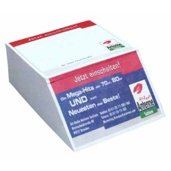 Papírová kostka - větší bloček