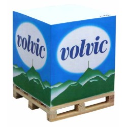 Papírová kostka na paletce