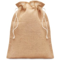 Jute small Malý dárkový jutový pytlík