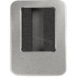 Velká kovová krabička s vložkou na větší flash disk