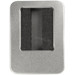 Velká kovová krabička s vložkou na větší flash disk