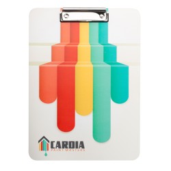 Woopy zakázková výroba podložek A4 s klipem