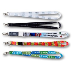 Zakázková výroba šnůrek s barevným sublimačním tiskem
