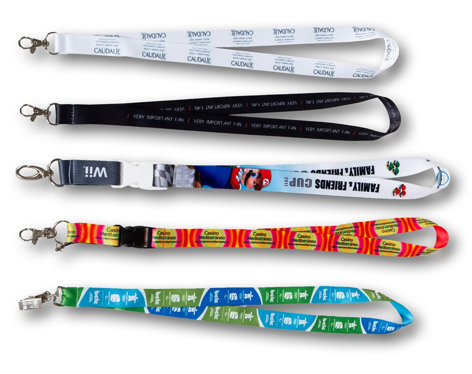 Zakázková výroba šnůrek s barevným sublimačním tiskem