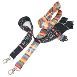 Zakázková výroba šnůrek s barevným sublimačním tiskem