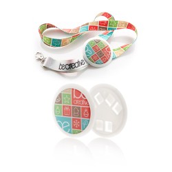 Espot placka na lanyard