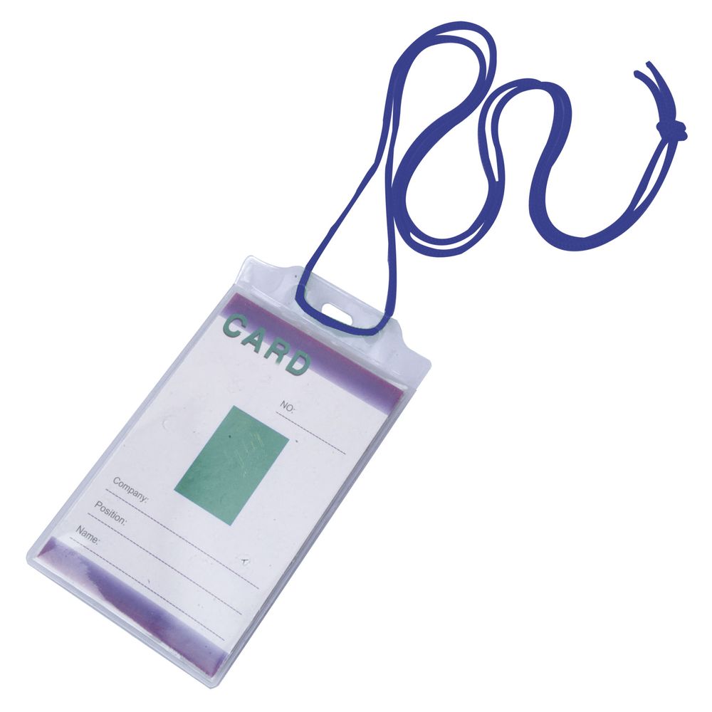 Šňůrka na krk s obal na identifikační kartu