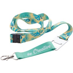 Subyard Drink Safe lanyard se sublimací na zakázku