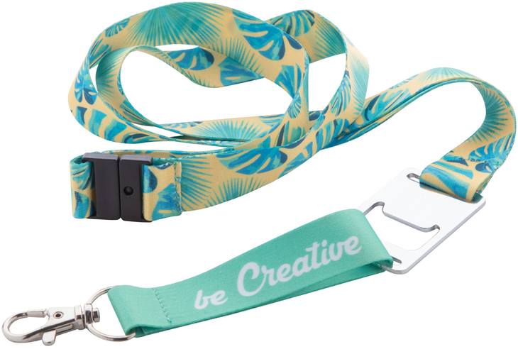 Subyard Drink Safe lanyard se sublimací na zakázku