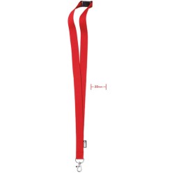 Lany rpet Šnůrka s karabinkou z RPET