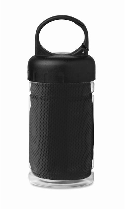 Láhev z tritanu s ručníkem