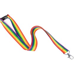 Duhový lanyard Mapik
