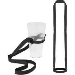 Šňůrka na krk s držákem na pití