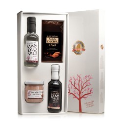 Mandlovice + kávová mandle + káva + paštika