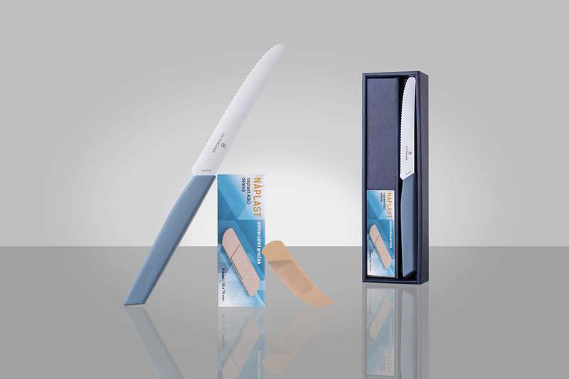 Sada nůž Victorinox + náplasti