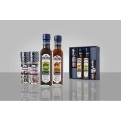 Sada 2x omáčka Encona + 2 x mlýnek pepř a sůl