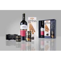 Sada víno 0,7l + Grissini + olivy + 2x paštika