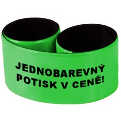 Reflexní náramek 34 cm vč. 1 barevného potisku