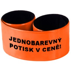 Reflexní náramek 41 cm, XXL vč. 1 barevného potisku