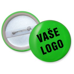 Reflexní odznak 5,5 cm vč.1 barevného potisku