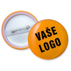 Reflexní odznak 5,5 cm vč.1 barevného potisku