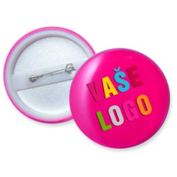 Reflexní odznak 5,5 cm vč. plnobarevného potisku