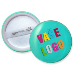 Reflexní odznak 5,5 cm vč. plnobarevného potisku