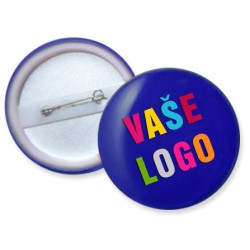 Reflexní odznak 5,5 cm vč. plnobarevného potisku