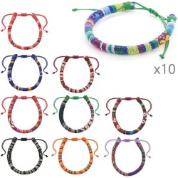 Sada 10 náramků přátelství