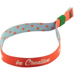 Náramek na festivaly na zakázku SuboWrist RPET