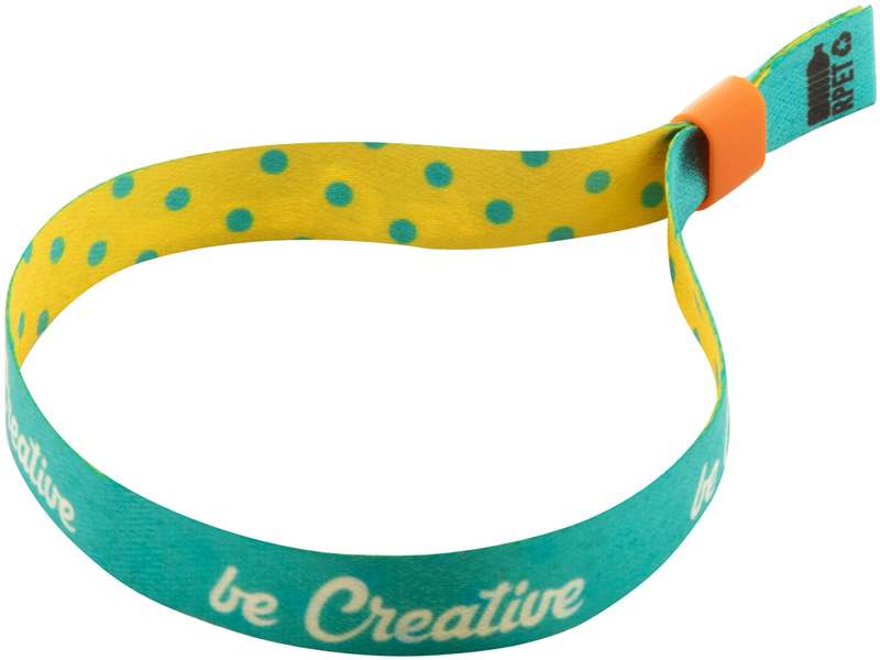 Náramek na festivaly na zakázku SuboWrist RPET