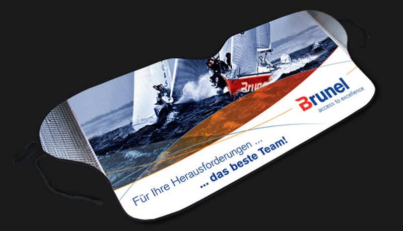 Zimní clona na přední sklo auta