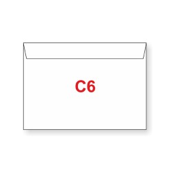 Dopisní obálky C6