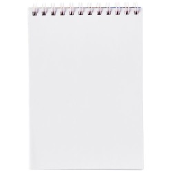 Poznámkový blok Desk-Mate wire-o A6