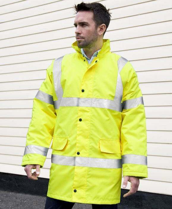 Reflexní zimní bunda Parka