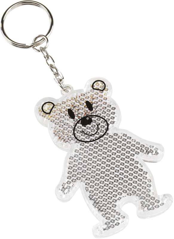 Reflexní přívěšek na klíče TEDDY