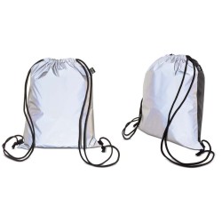 Reflexní batůžek stříbrný