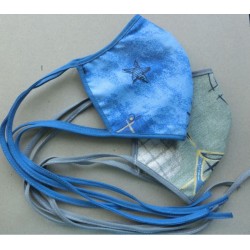 Barevná bavlněná rouška