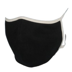 Jednobarevná bavlněná rouška