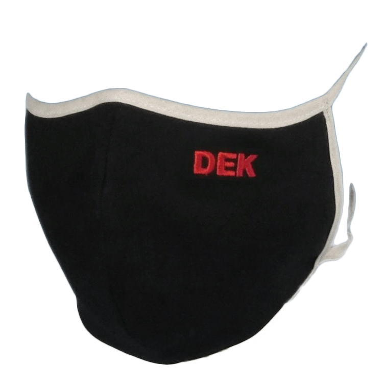 Jednobarevná bavlněná rouška