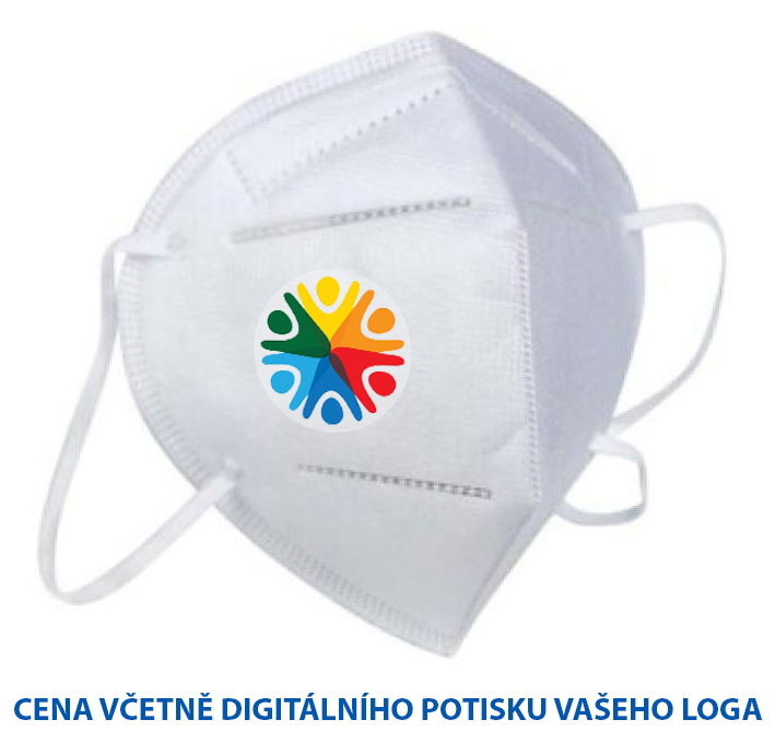 Respirátor FFP2 s potiskem Vašeho loga