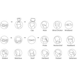 Multifunkční šátek