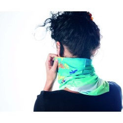 Polyesterový multišátek s celoplošným potiskem